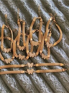 1-Gold Butterfly Bracelet
Custom Jewelry